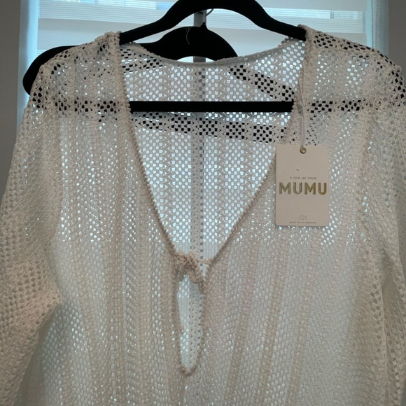 NWT Show Me Your Mumu White Vacay Coverup Size XXL - Picture 6 of 7